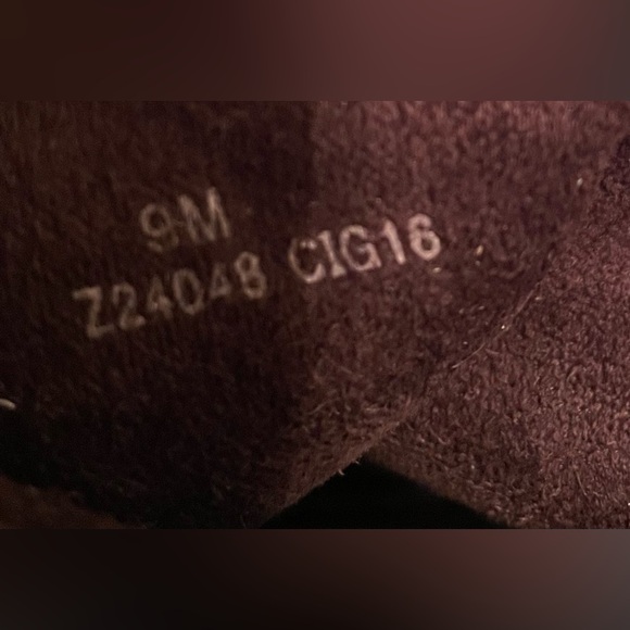 Boc Born Concepts Women's Burgundy Suede Leather & Fabric Upper Ankle Boots 9M - Picture 9 of 11